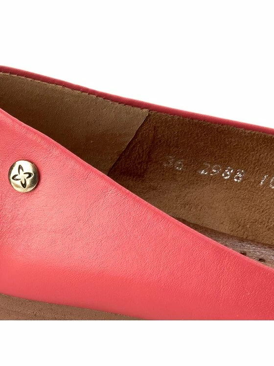 Προϋπολογισμός 💯 Maciejka Γυναίκες Μπαλαρίνες 02988-08/00-8 Κόκκινο 😉 3 Προϋπολογισμός 💯 Maciejka Γυναίκες Μπαλαρίνες 02988-08/00-8 Κόκκινο 😉 - Image 3