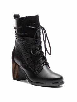 Τοπ 10 ❤️ Maciejka Γυναίκες Biker Μποτάκια Μποτάκια 03805-01/00-3 Μαύρο 🥰