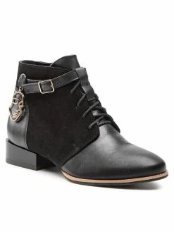 Αγορά ✨ Maciejka Γυναίκες Biker Μποτάκια Μποτάκια 5743A-01/00-7 Μαύρο ✨