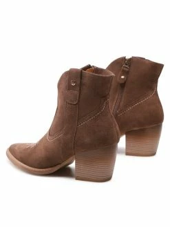 Ολοκαίνουργιο 🧨 Maciejka Γυναίκες Biker Μποτάκια Μποτάκια 05776-14/00-6 Καφέ ✔️ -Maciejka πωλήσεων unnamed file 310