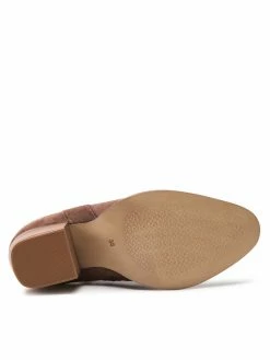 Ολοκαίνουργιο 🧨 Maciejka Γυναίκες Biker Μποτάκια Μποτάκια 05776-14/00-6 Καφέ ✔️ -Maciejka πωλήσεων unnamed file 311