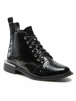 Καλύτερη πώληση ✨ Maciejka Γυναίκες Biker Μποτάκια Μποτάκια 05773-01/00-7 Μαύρο 🥰