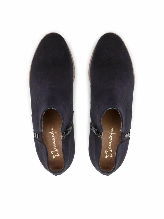 Κουπόνι 🥰 Maciejka Γυναίκες Biker Μποτάκια Μποτάκια 05751-17/00-5 Σκούρο μπλε ⭐ 5 Κουπόνι 🥰 Maciejka Γυναίκες Biker Μποτάκια Μποτάκια 05751-17/00-5 Σκούρο μπλε ⭐ - Image 5