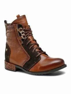 Προώθηση 🛒 Maciejka Γυναίκες Μποτάκια 05701-02/00-7 Καφέ 🎁