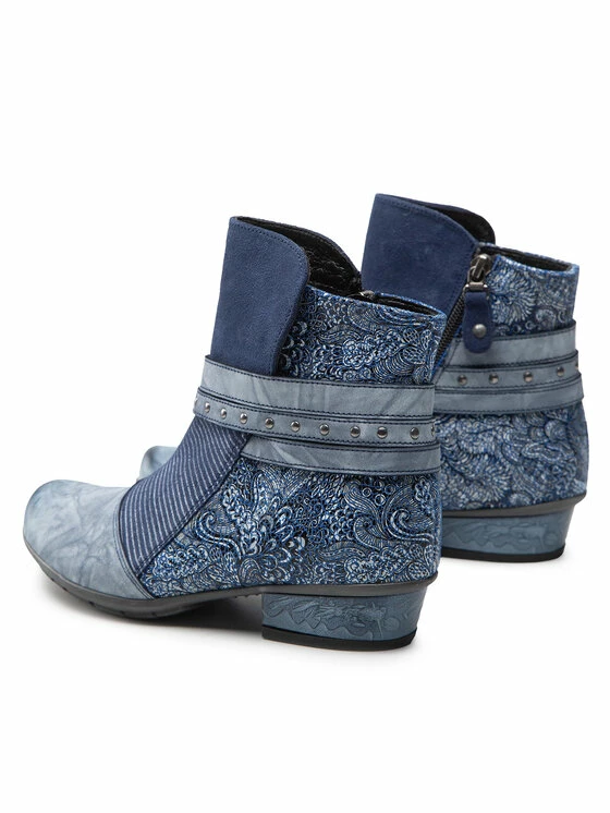 Κουπόνι 🧨 Maciejka Γυναίκες Biker Μποτάκια Μποτάκια 05654-17/00-3 Μπλε 🥰 3 Κουπόνι 🧨 Maciejka Γυναίκες Biker Μποτάκια Μποτάκια 05654-17/00-3 Μπλε 🥰 - Image 3