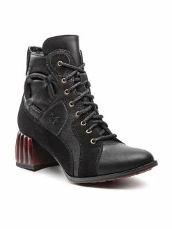 ΧΟΝΔΡΙΚΟ ΕΜΠΟΡΙΟ 🥰 Maciejka Γυναίκες Biker Μποτάκια Μποτάκια 05644-20/00-3 Μαύρο ⌛