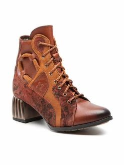 Το φθηνότερο ⌛ Maciejka Γυναίκες Biker Μποτάκια Μποτάκια 05644-29/00-3 Καφέ 💯