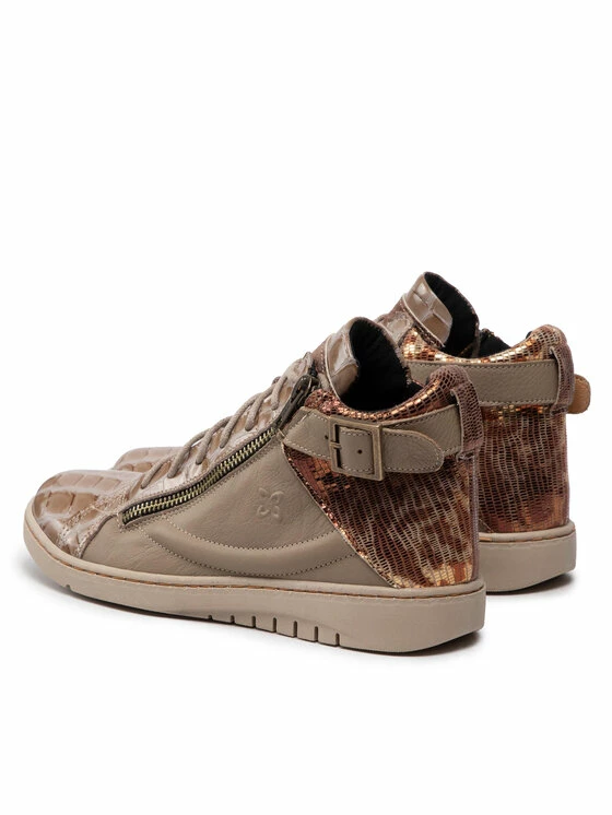 Νέος 🔥 Maciejka Γυναίκες Biker Μποτάκια Μποτάκια 05632-10/00-7 Μπεζ ✔️ 3 Νέος 🔥 Maciejka Γυναίκες Biker Μποτάκια Μποτάκια 05632-10/00-7 Μπεζ ✔️ - Image 3