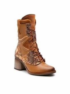 Ολοκαίνουργιο 🔔 Maciejka Γυναίκες Biker Μποτάκια Μποτάκια 05629-29/00-3 Καφέ 😉