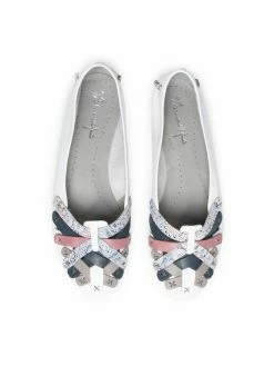 Φτηνός ❤️ Maciejka Γυναίκες Μπαλαρίνες 01358-21/00-0 Λευκό 🎁 -Maciejka πωλήσεων unnamed file 51