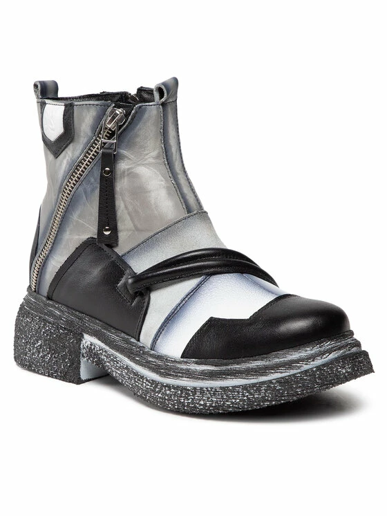 Εξοδος 🥰 Maciejka Γυναίκες Biker Μποτάκια Μποτάκια 05580-11/00-3 Γκρι 😉 1 Εξοδος 🥰 Maciejka Γυναίκες Biker Μποτάκια Μποτάκια 05580-11/00-3 Γκρι 😉