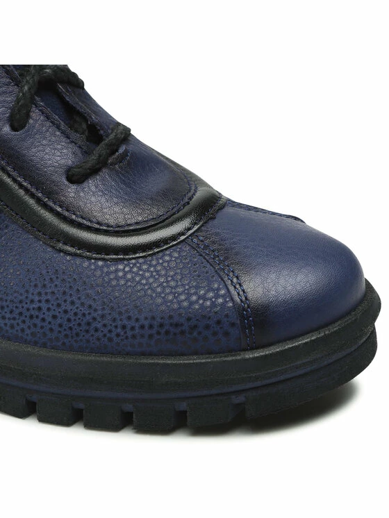 Τοπ 10 ⌛ Maciejka Γυναίκες Biker Μποτάκια Μποτάκια 05565-17/00-7 Σκούρο μπλε 🔥 5 Τοπ 10 ⌛ Maciejka Γυναίκες Biker Μποτάκια Μποτάκια 05565-17/00-7 Σκούρο μπλε 🔥 - Image 5