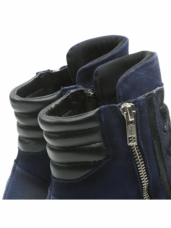 Τοπ 10 ⌛ Maciejka Γυναίκες Biker Μποτάκια Μποτάκια 05565-17/00-7 Σκούρο μπλε 🔥 6 Τοπ 10 ⌛ Maciejka Γυναίκες Biker Μποτάκια Μποτάκια 05565-17/00-7 Σκούρο μπλε 🔥 - Image 6