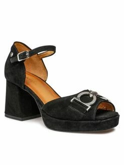 Τοπ 10 ❤️ Maciejka Γυναίκες Σανδάλια 05544-01/00-1 Μαύρο 🎁