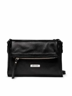 Κουπόνι 🎁 Maciejka Γυναίκες Τσάντες Χιαστί Τσάντα 0C229-01/00-0 Μαύρο 🎁