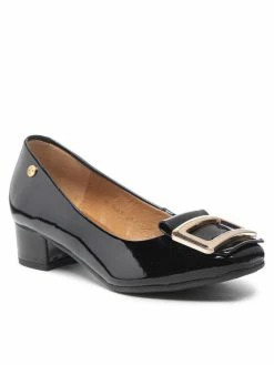 Κουπόνι 🤩 Maciejka Γυναίκες Γοβάκια Κλειστά παπούτσια 05465-01/00-1 Μαύρο 🔔