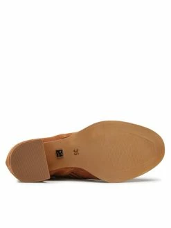 Ολοκαίνουργιο 🌟 Maciejka Γυναίκες Biker Μποτάκια Μποτάκια 04040-29/00-5 Καφέ 👍 -Maciejka πωλήσεων unnamed file 672