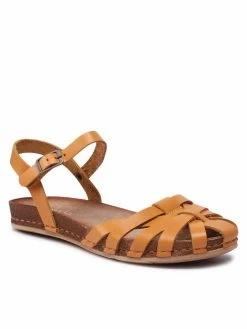 Νέος 🧨 Maciejka Γυναίκες Σανδάλια 03074-07/00-0 Κίτρινο 🛒