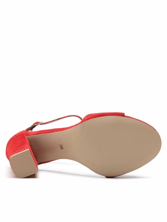 Το φθηνότερο 👏 Maciejka Γυναίκες Σανδάλια 2771J-40/00-1 Κόκκινο 🎉 4 Το φθηνότερο 👏 Maciejka Γυναίκες Σανδάλια 2771J-40/00-1 Κόκκινο 🎉 - Image 4