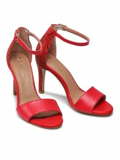 Η καλύτερη συμφωνία 🔔 Maciejka Γυναίκες Σανδάλια 2757J-08/00-1 Κόκκινο 🥰 -Maciejka πωλήσεων unnamed file 775