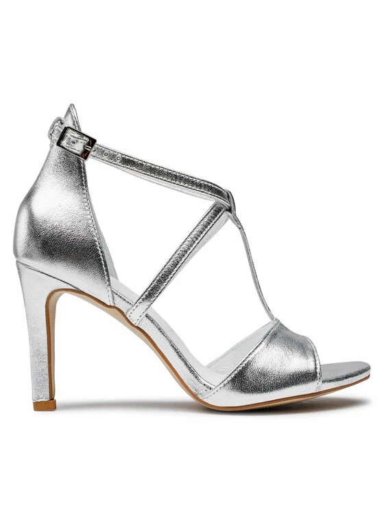 Φτηνός 🎉 Maciejka Γυναίκες Σανδάλια 2755J-35/00-1 Ασημί 🤩 2 Φτηνός 🎉 Maciejka Γυναίκες Σανδάλια 2755J-35/00-1 Ασημί 🤩 - Image 2