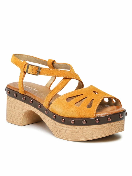 Νέος ⭐ Maciejka Γυναίκες Σανδάλια 05590-07/00-5 Πορτοκαλί 🧨 1 Νέος ⭐ Maciejka Γυναίκες Σανδάλια 05590-07/00-5 Πορτοκαλί 🧨