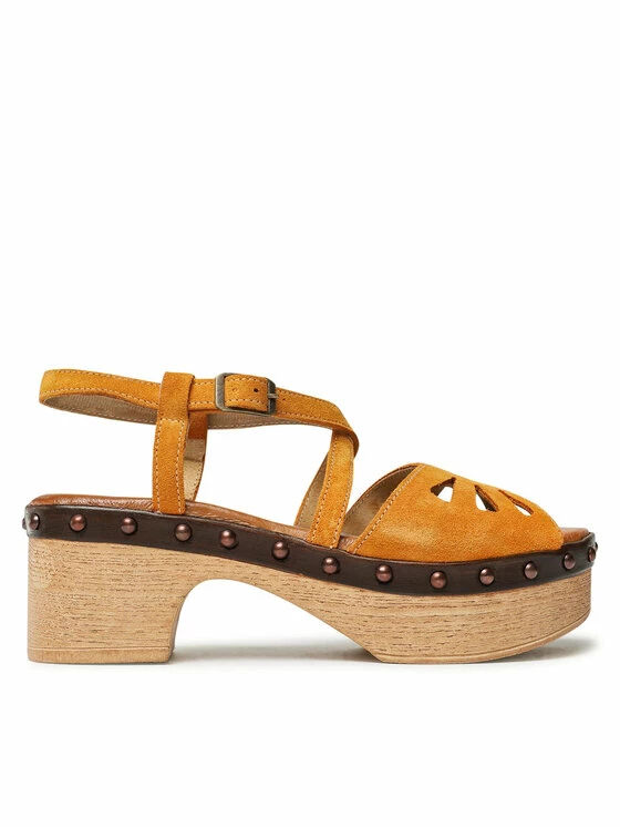 Νέος ⭐ Maciejka Γυναίκες Σανδάλια 05590-07/00-5 Πορτοκαλί 🧨 2 Νέος ⭐ Maciejka Γυναίκες Σανδάλια 05590-07/00-5 Πορτοκαλί 🧨 - Image 2