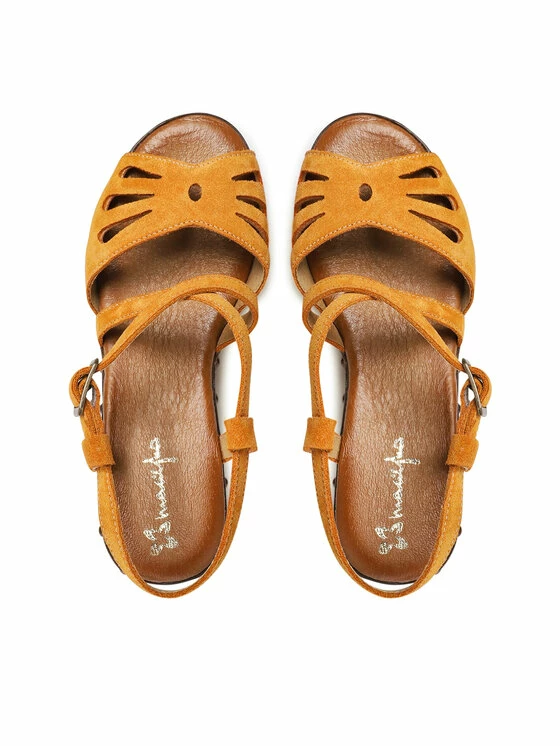 Νέος ⭐ Maciejka Γυναίκες Σανδάλια 05590-07/00-5 Πορτοκαλί 🧨 6 Νέος ⭐ Maciejka Γυναίκες Σανδάλια 05590-07/00-5 Πορτοκαλί 🧨 - Image 6