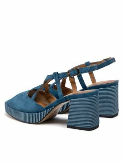 Ολοκαίνουργιο 🥰 Maciejka Γυναίκες Σανδάλια 05543-17/00-1 Σκούρο μπλε 👍 -Maciejka πωλήσεων unnamed file 821