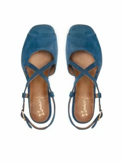 Ολοκαίνουργιο 🥰 Maciejka Γυναίκες Σανδάλια 05543-17/00-1 Σκούρο μπλε 👍 -Maciejka πωλήσεων unnamed file 823