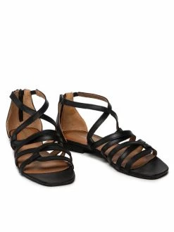 Εξοδος 💯 Maciejka Γυναίκες Σανδάλια 05523-43/00-1 Μαύρο ⭐ -Maciejka πωλήσεων unnamed file 847