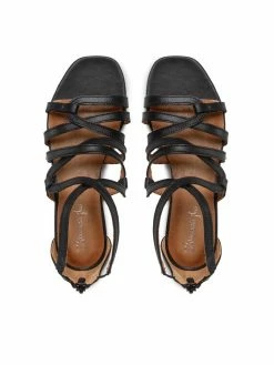 Εξοδος 💯 Maciejka Γυναίκες Σανδάλια 05523-43/00-1 Μαύρο ⭐ -Maciejka πωλήσεων unnamed file 848