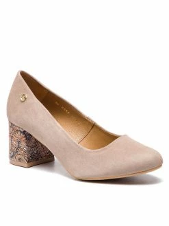 Αγορά ❤️ Maciejka Γυναίκες Γοβάκια Κλειστά παπούτσια 03356-10/00-1 Μπεζ 🌟