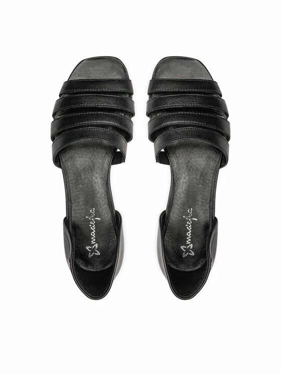 Κουπόνι 👍 Maciejka Γυναίκες Σανδάλια 05521-01/00-1 Μαύρο ✔️ 6 Κουπόνι 👍 Maciejka Γυναίκες Σανδάλια 05521-01/00-1 Μαύρο ✔️ - Image 6