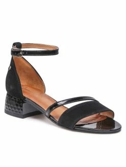 Συμφωνίες 😉 Maciejka Γυναίκες Σανδάλια 05516-01/00-1 Μαύρο 🌟