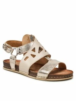 Φτηνός ✔️ Maciejka Γυναίκες Σανδάλια 05399-25/00-5 Χρυσό ✨