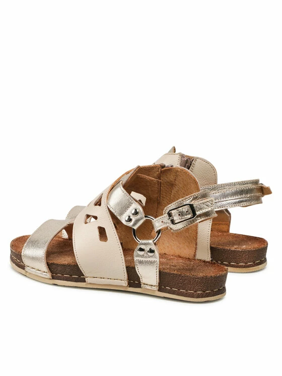 Φτηνός ✔️ Maciejka Γυναίκες Σανδάλια 05399-25/00-5 Χρυσό ✨ 3 Φτηνός ✔️ Maciejka Γυναίκες Σανδάλια 05399-25/00-5 Χρυσό ✨ - Image 3