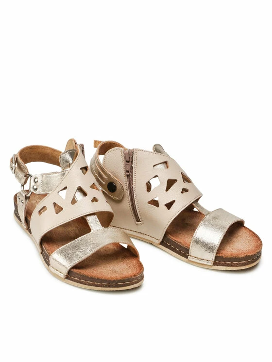 Φτηνός ✔️ Maciejka Γυναίκες Σανδάλια 05399-25/00-5 Χρυσό ✨ 5 Φτηνός ✔️ Maciejka Γυναίκες Σανδάλια 05399-25/00-5 Χρυσό ✨ - Image 5