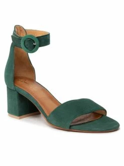 Προώθηση ❤️ Maciejka Γυναίκες Σανδάλια 04141-09/00-5 Πράσινο ⌛